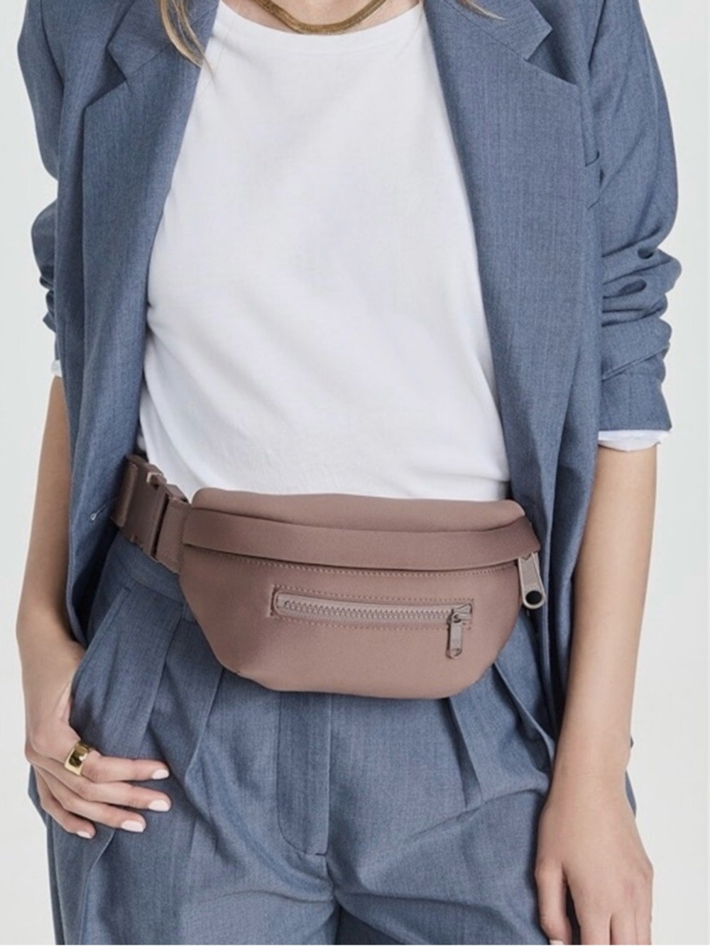 Dagne Dover Ace Neoprene Fanny Pack Bag